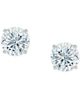 Diamond Earrings (3 ct. t.w.) in 14k White Gold