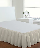 Fresh Ideas Ruffled Poplin Bed Skirt