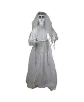 6' Lighted and Animated Ghost Bride Halloween Decoration