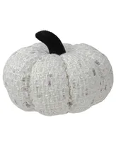 Knitted Fall Harvest Tabletop Pumpkin, 7"