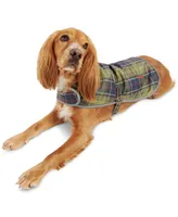 Barbour Wetheram Tartan Plaid Waterproof Adjustable Dog Coat