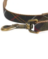 Barbour Tartan Plaid Lightweight Webbing Pet Leash