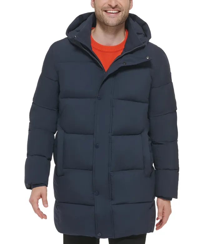 Men's Hooded & Quilted Packable Jacket