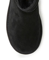 Fireside by Dearfoams Women's Riverland Genuine Shearling Micro Bootie