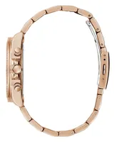 Guess Women's Quartz Rose Gold-Tone Stainless Steel Bracelet Watch 38mm - Rose Gold