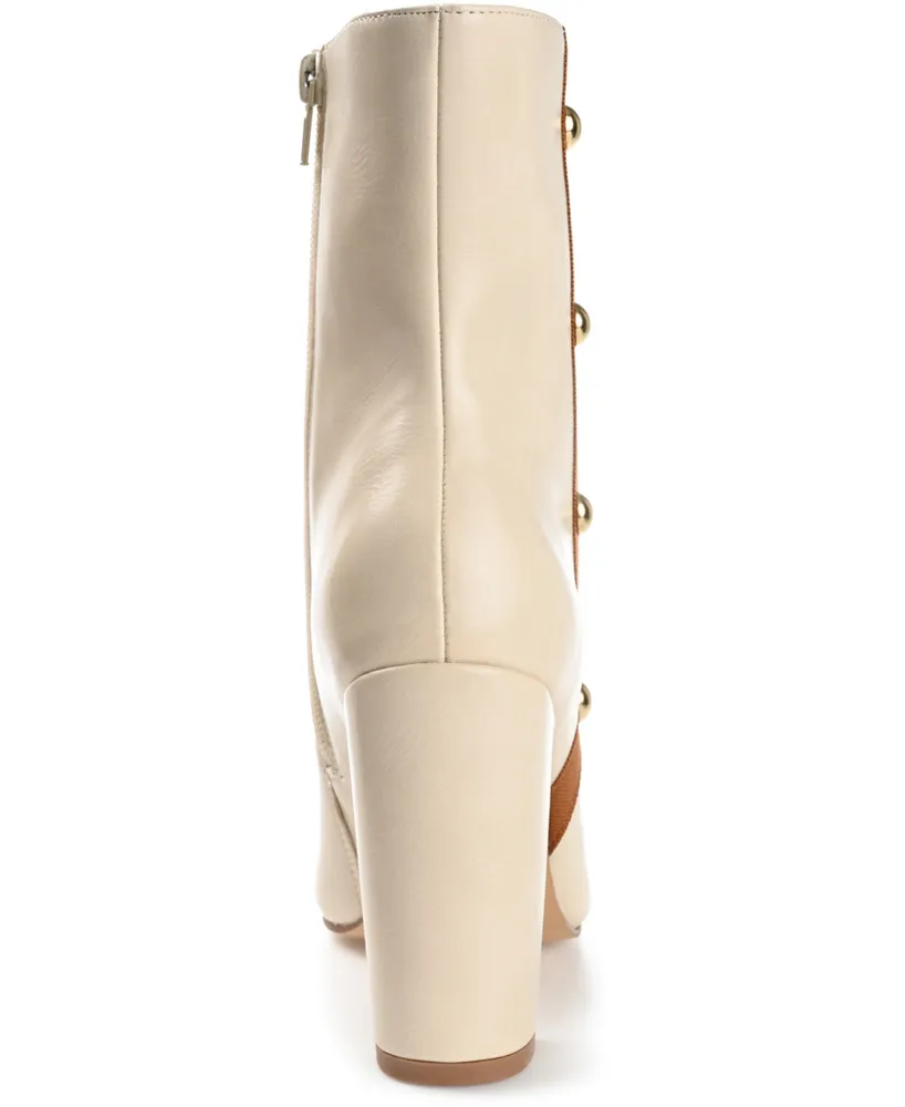 Journee Collection Women's Gaibriel Block Heel Dress Booties