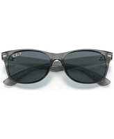 Ray-Ban Unisex Polarized Sunglasses, RB2132 New Wayfarer