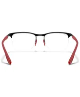 Ray-Ban Scuderia Ferrari RX8416M Men's Square Eyeglasses