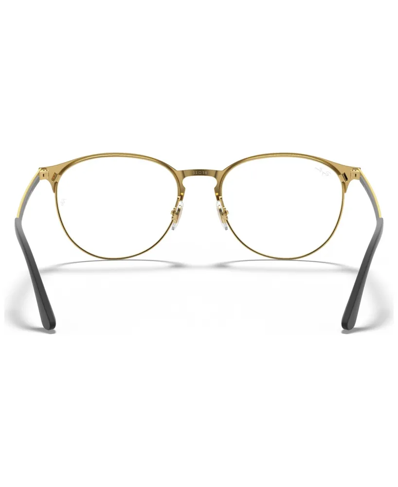 Ray-Ban RX6375 Unisex Round Eyeglasses