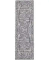 Nicole Curtis Series 1 SR101 Machine-Washable 2' x 6' Runner Area Rug