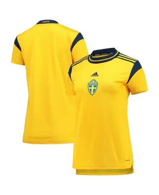 Women's adidas Yellow Sweden Women's National Team 2022 Replica Jersey