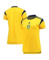 Women's adidas Yellow Sweden National Team 2022 Replica Jersey