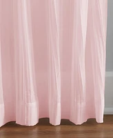 Jolie 52" x 108" Crushed Semi-Sheer Curtain Panel