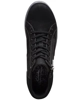 Clarks Women's Breeze Glide Lace-Up Zip Sneakers