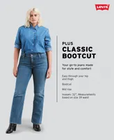 Levi's Trendy Plus 415 Classic Bootcut Jeans