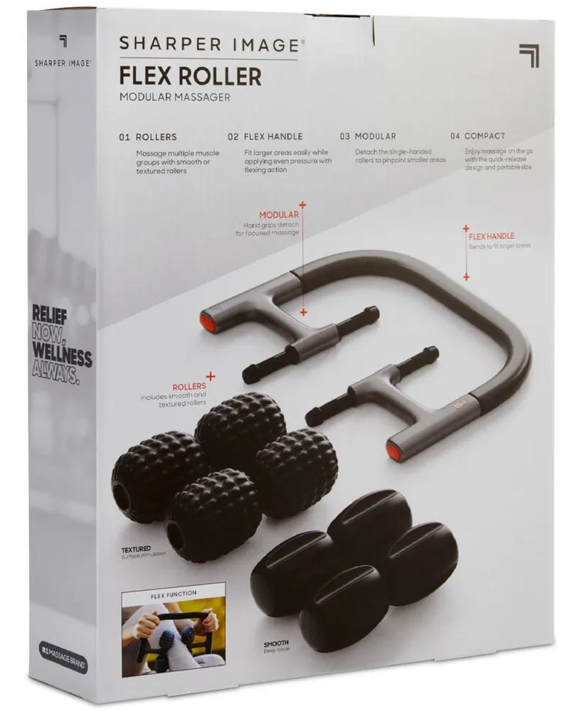 Sharper Image Flex Roller Modular Massager