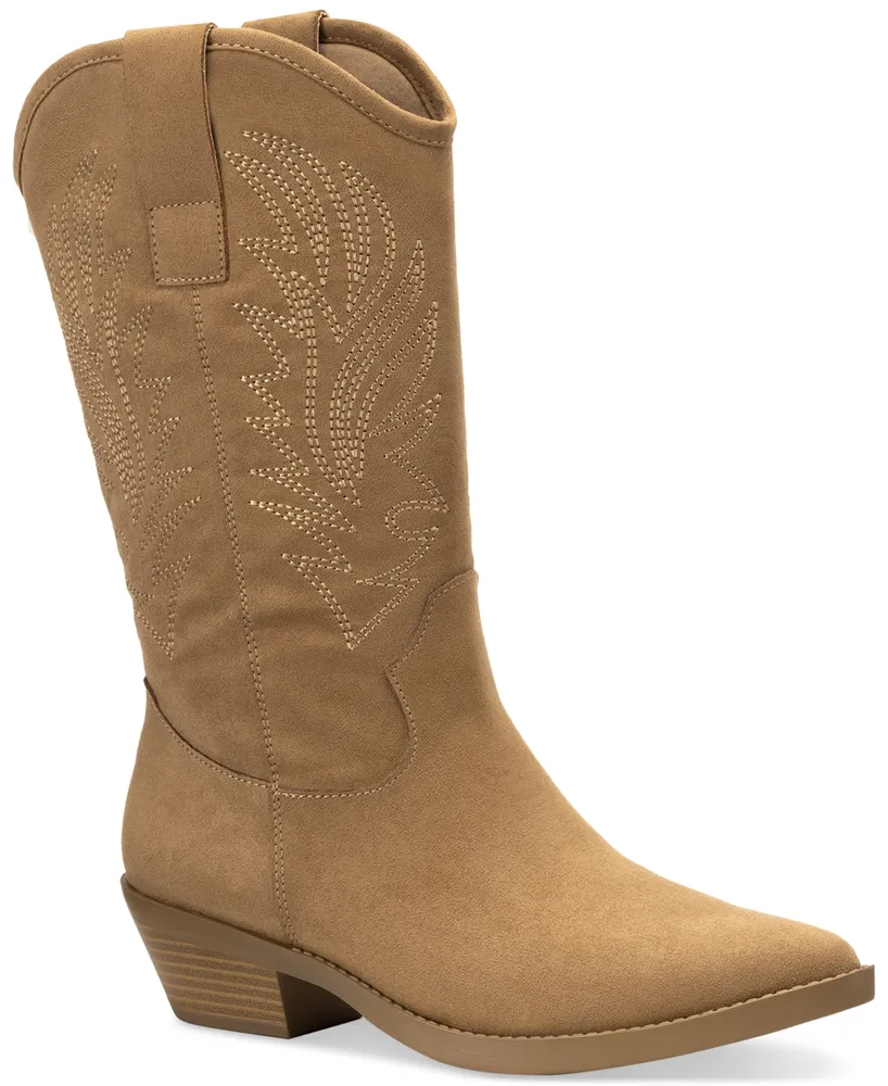 Style & Co Miyyaa Cowboy Booties, Created for Macy's