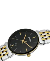 Rado Florence Men's Black Stainless Steel Bracelet Watch 38mm