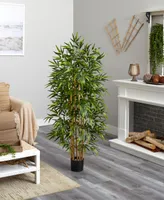 Nearly Natural 64" Artificial Bamboo Tree