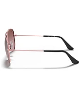 Ray-Ban Jr. Kids Sunglasses, RJ9506S Aviator (ages 4-6) - Pink