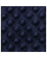 Hudson Baby Unisex Baby Plush Mink Blanket, Navy, One Size