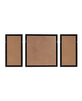 Madison Park Sabal Palm Rice Paper Framed Shadow Box Set, 3 Piece