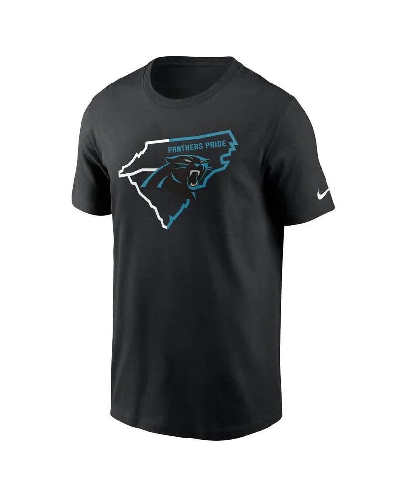 Men's Nike Black Carolina Panthers Essential Panthers Pride T-shirt