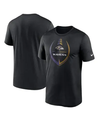 Men's Nike Black Baltimore Ravens Icon Legend Performance T-shirt