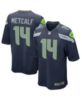 Men's Nike Dk Metcalf College Navy Seattle Seahawks Game Jersey