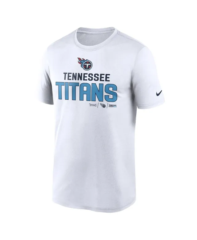 Nike White Tennessee Titans Oilers Throwback Sideline Coach Alternate  Performance T-shirt for Men