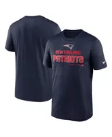 Men's Nike Navy New England Patriots Legend Community Performance T-shirt