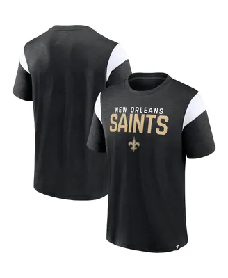 Men's Fanatics Black New Orleans Saints Home Stretch Team T-shirt