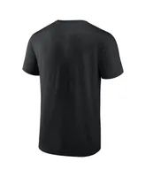 Men's Fanatics Black and Heathered Gray Las Vegas Raiders Parent T-shirt Combo Pack