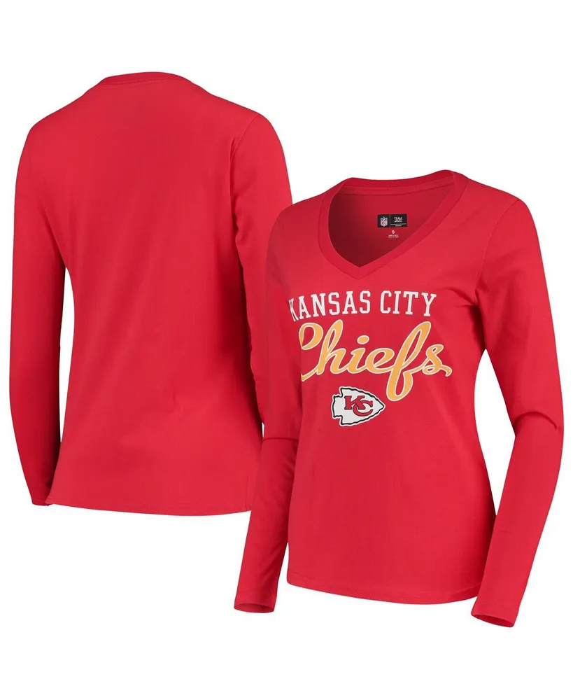 Dallas Cowboys G-III 4Her by Carl Banks Women's Post Season Long Sleeve  V-Neck T