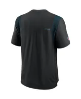 Men's Nike Black Carolina Panthers Sideline Player Uv Performance T-shirt