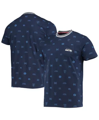 Men's Tommy Hilfiger College Navy Seattle Seahawks Essential Pocket T-shirt