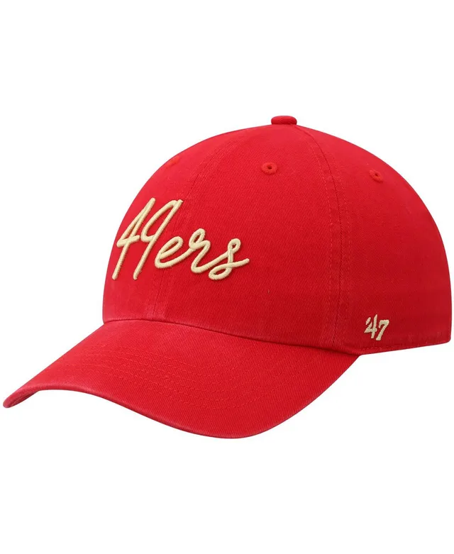 47 Brand 49ers Sidney Clean Up Adjustable Hat