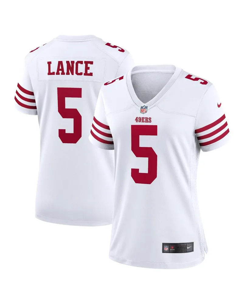 Women's Nike Trey Lance White San Francisco 49ers Player Game Jersey
