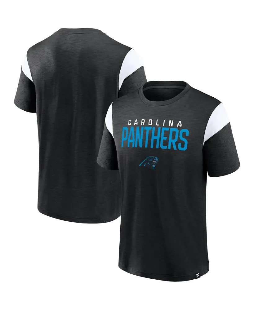 Men's Fanatics Branded Heathered Gray Carolina Panthers Big & Tall Team  T-Shirt