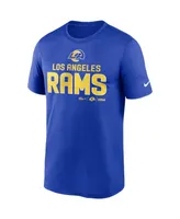 Men's Nike Royal Los Angeles Rams Legend Community Performance T-shirt