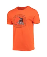 Men's New Era Orange Cleveland Browns Stadium T-shirt