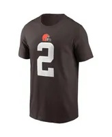 Men's Nike Amari Cooper Brown Cleveland Browns Player Name & Number T-shirt