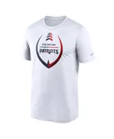 Men's Nike White New England Patriots Icon Legend Performance T-shirt