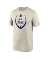 Men's Nike Bone Los Angeles Rams Icon Legend Performance T-shirt