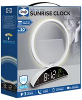 Sealy Bluetooth Wake-Up Music & Lights Alarm Clock