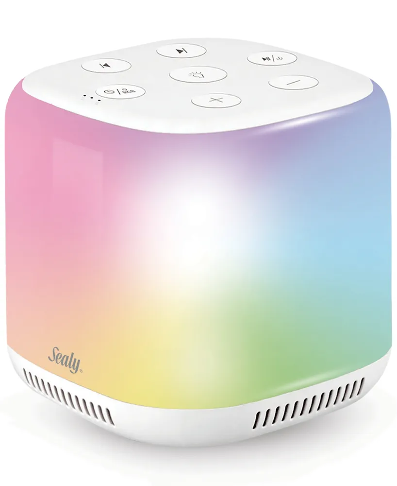 Sealy Cordless Light & Sound Multicolor Led Sleep Speaker