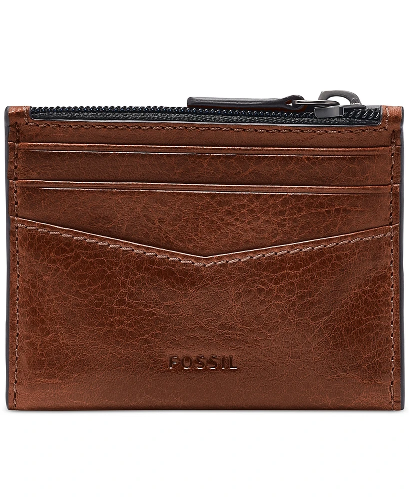 Fossil Men's Andrew Zip Card Case