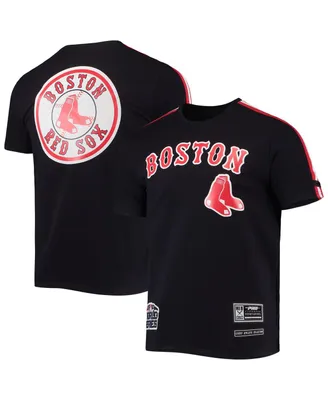 Men's Pro Standard Navy, Red Boston Red Sox Taping T-shirt