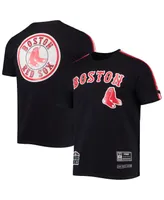 Men's Pro Standard Navy, Red Boston Red Sox Taping T-shirt