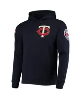 Men's Pro Standard Navy Minnesota Twins Team Logo Pullover Hoodie